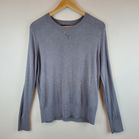 Banana Republic Silk Yak Hair Blend Sweater Size M Womens Knit Crew Neck - Picture 8 of 8